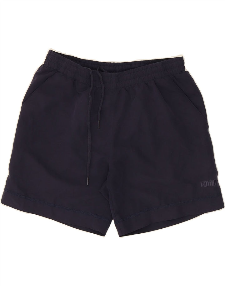 PUMA Mens Sport Shorts Medium  Navy Blue Vintage Puma and Second-Hand Puma from Messina Hembry 
