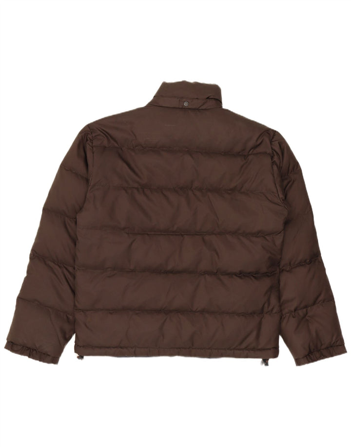 Alberto Aspesi Γυναικείο μπουφάν UK 16 Large Brown Nylon