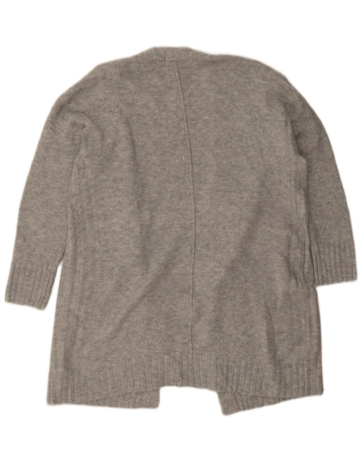 Marks & Spencer Γυναικείο πουλόβερ Longline Cardigan UK 14 Medium Grey