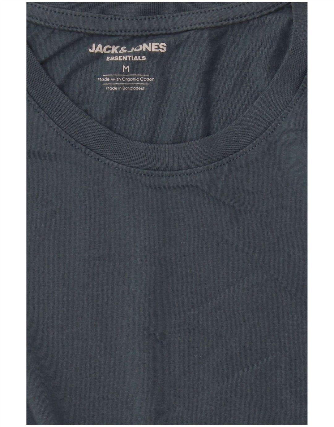 Jack & Jones Ανδρικό T-Shirt Μπλουζάκι από μεσαίο μπλε βαμβακερό