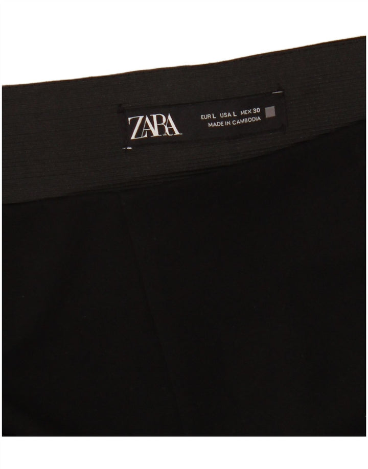 Zara Γυναικείο Κολάν UK 14 Large Μαύρο