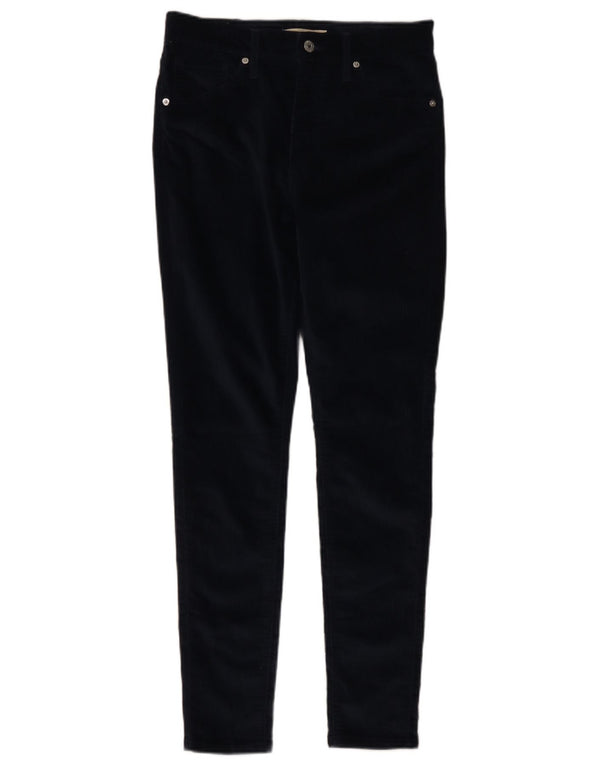 Levi's Womens Mile High Super Skinny Corduroy Παντελόνι W29 L30 Navy Blue