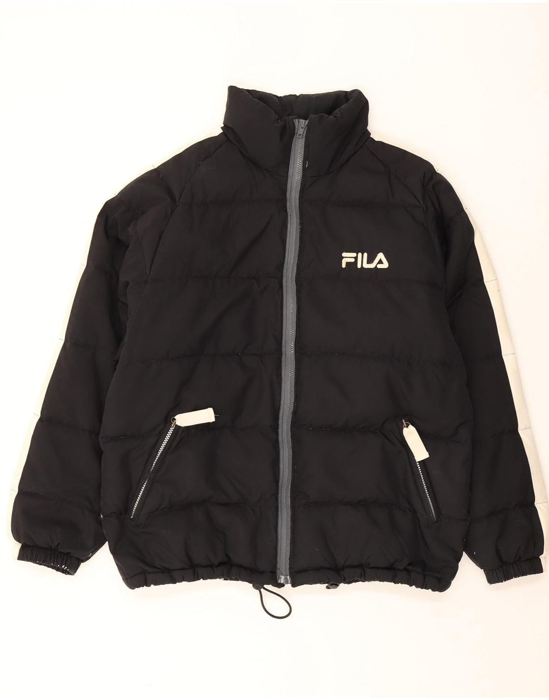 Fila Ανδρικό μπουφάν IT 50 Large Black Colourblock Πολυεστέρας