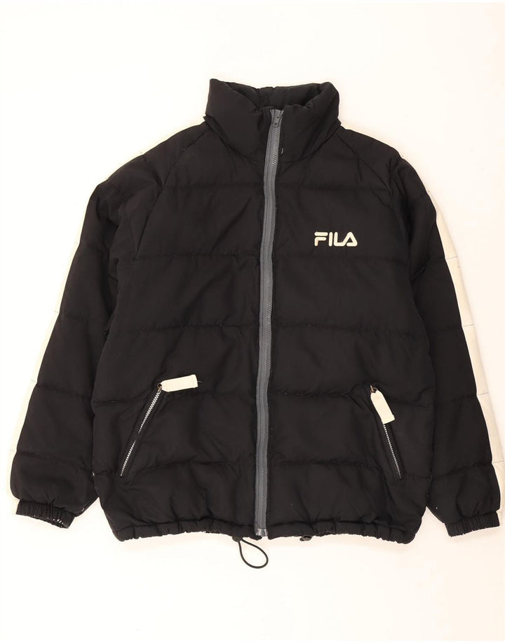 Fila Ανδρικό μπουφάν IT 50 Large Black Colourblock Πολυεστέρας