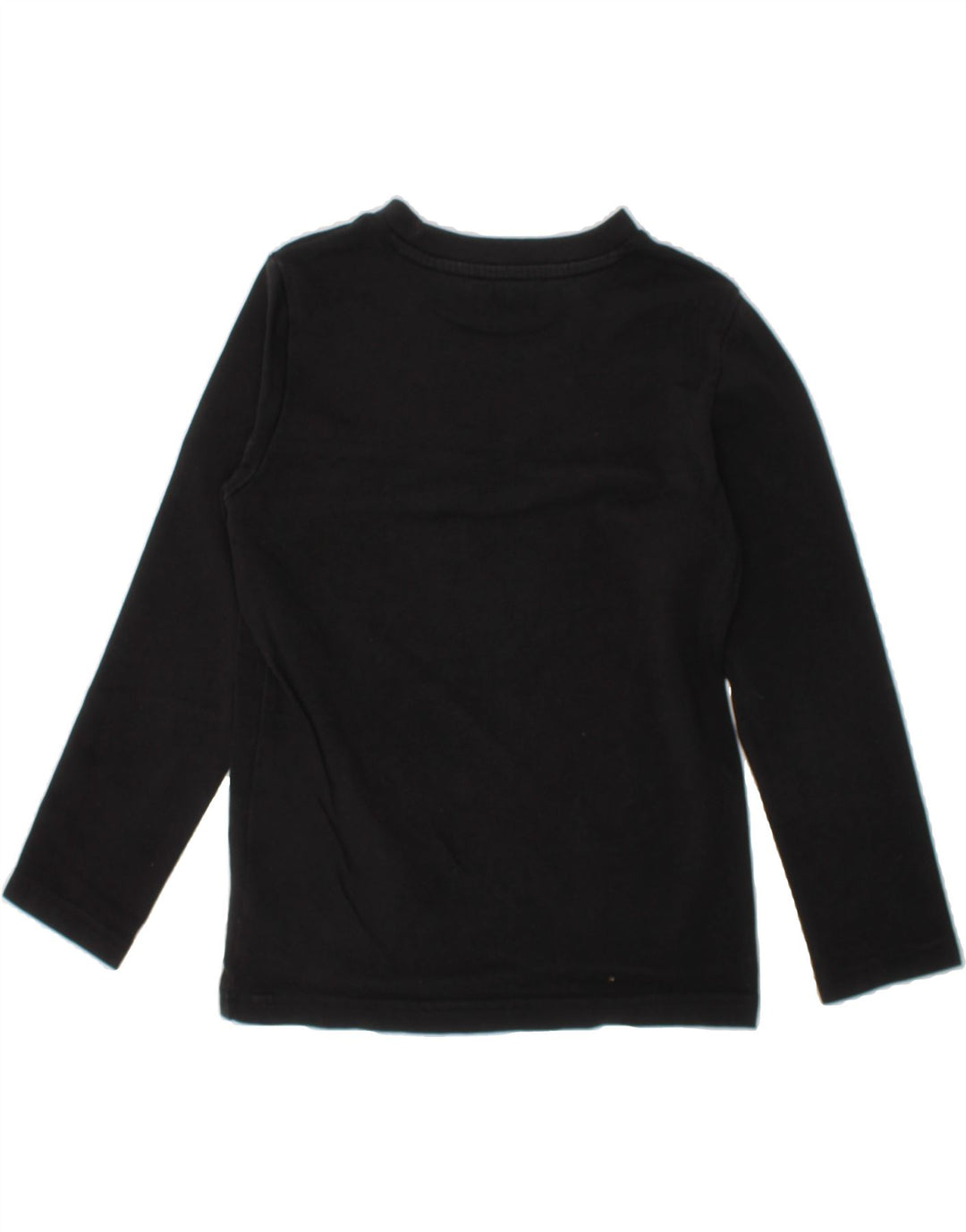 PUMA Girls Top Long Sleeve 7-8 Years Black Cotton Vintage Puma and Second-Hand Puma from Messina Hembry 