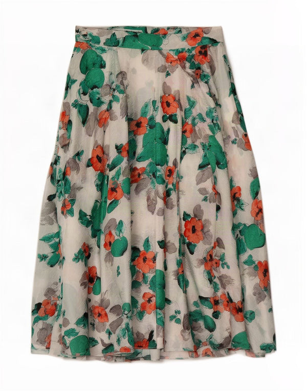 Γυναικεία ψηλόμεση φούστα Madeleine IT 42 Medium W30 White Floral