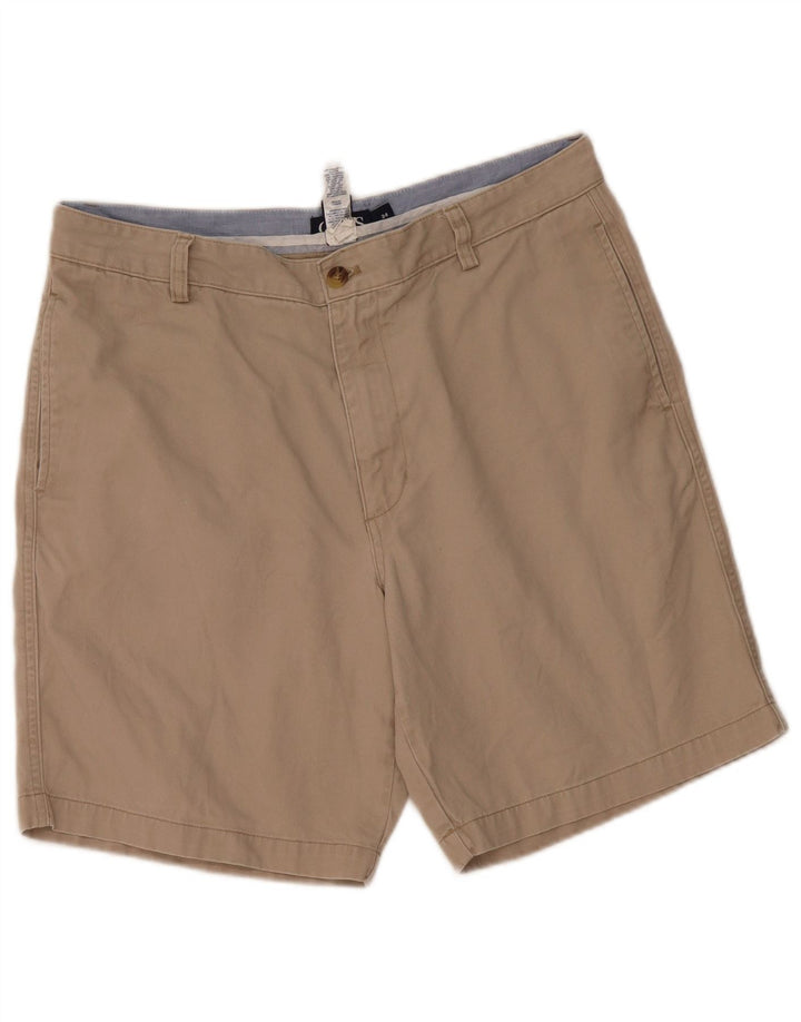 CHAPS Ανδρικό σορτς Chino W34 Μεγάλο Μπεζ βαμβακερό