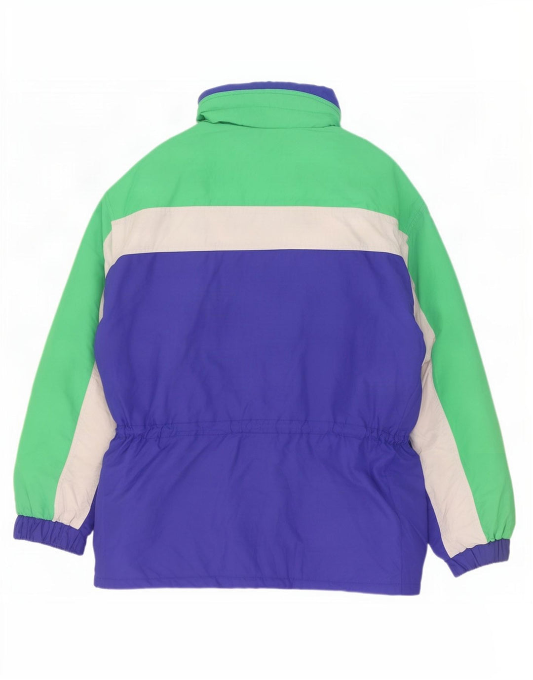 Sergio Tacchini Ανδρικό μπουφάν σκι με κουκούλα IT 54 2XL Blue Colourblock Polyamide