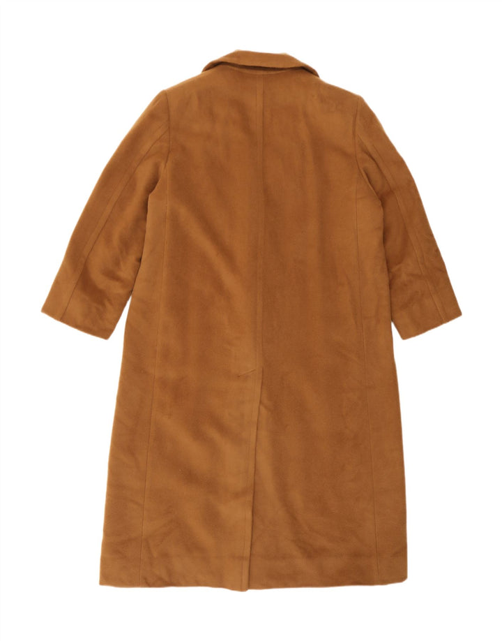 Piacenza Γυναικείο παλτό με διπλό στήθος UK 12 Medium Beige