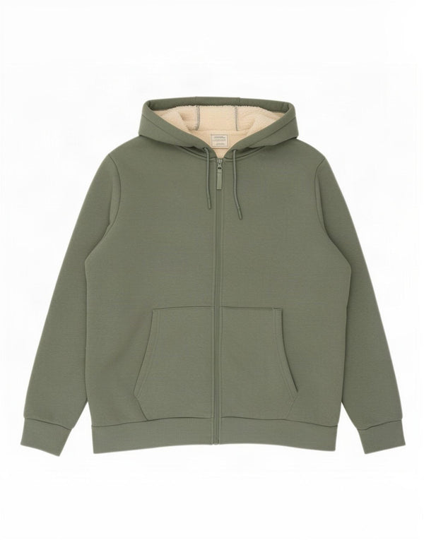 Mountain Warehouse Γυναικείο πουλόβερ με κουκούλα με φερμουάρ UK 18 XL Πράσινο