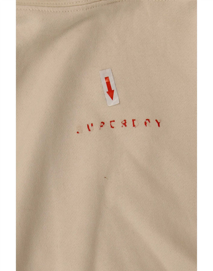 Superdry Ανδρικό Hoodie Jumper Βαμβακερό μεσαίο μπεζ