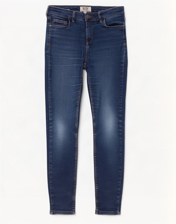 Fat Face Γυναικείο Skinny Jeans UK 12 W32 L29 Μπλε βαμβακερό