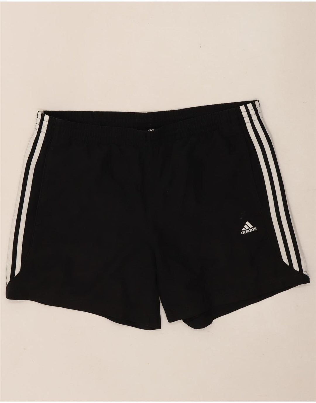 Ανδρικό αθλητικό σορτς Adidas μεγάλο μαύρο πολυεστέρα