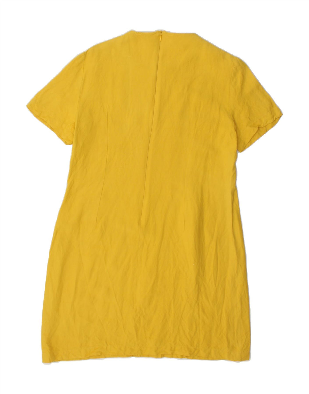 VINTAGE Womens Sheath Dress IT 46 Large Yellow Vintage Vintage and Second-Hand Vintage from Messina Hembry 
