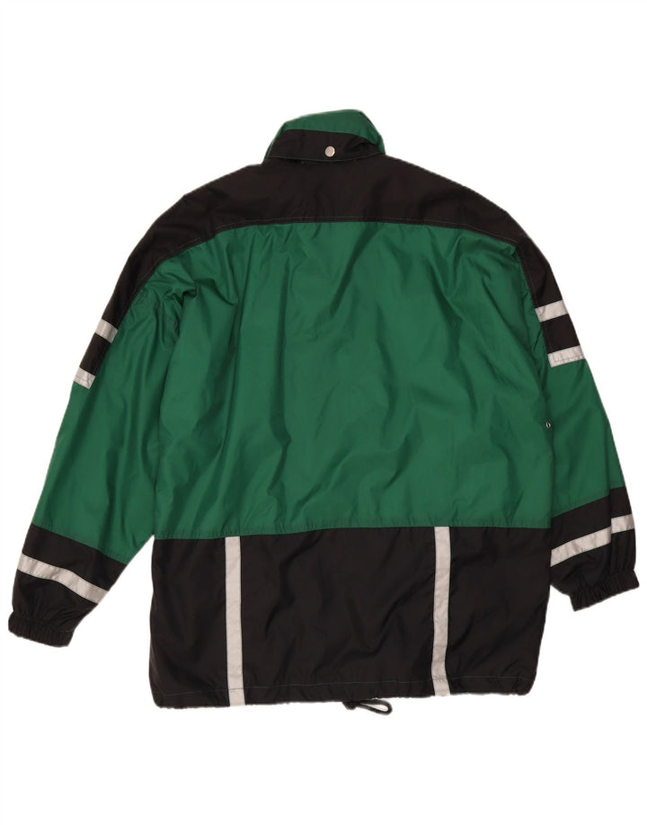 San Marco Ανδρική αθλητική φόρμα με κουκούλα Μπουφάν μεσαίου πράσινου χρώματος