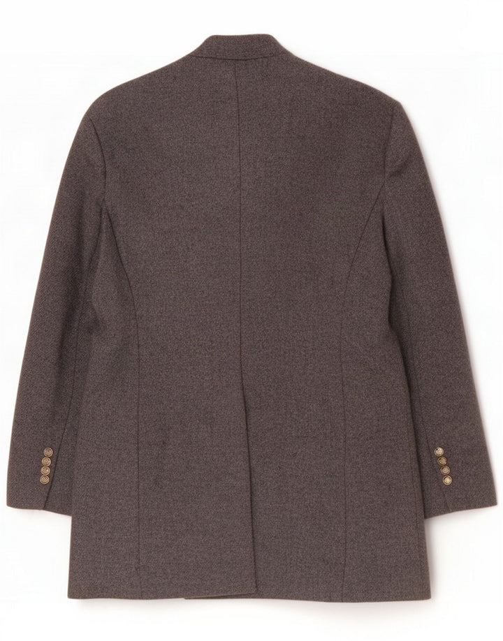 Zara Γυναικείο παλτό με διπλό στήθος UK 18 XL Γκρι μαλλί