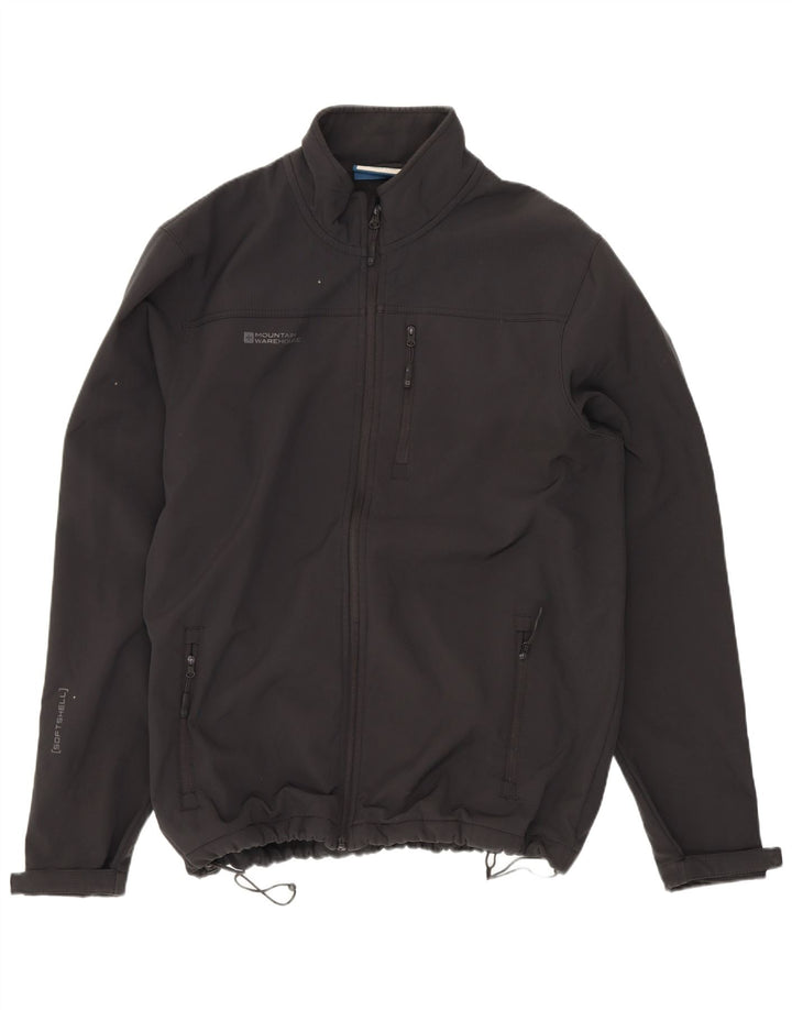 Mountain Warehouse Ανδρικό Ανεμοδράστη Μπουφάν UK 40 Large Black Polyester