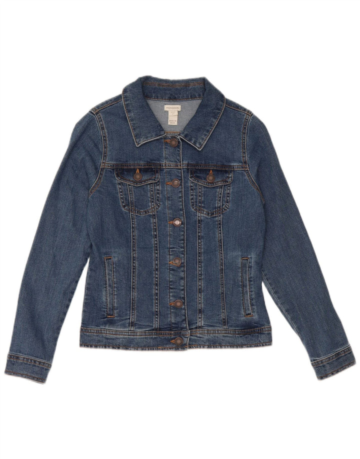 Τζιν Μπουφάν Monsoon Girls 12-13 Years Blue Cotton