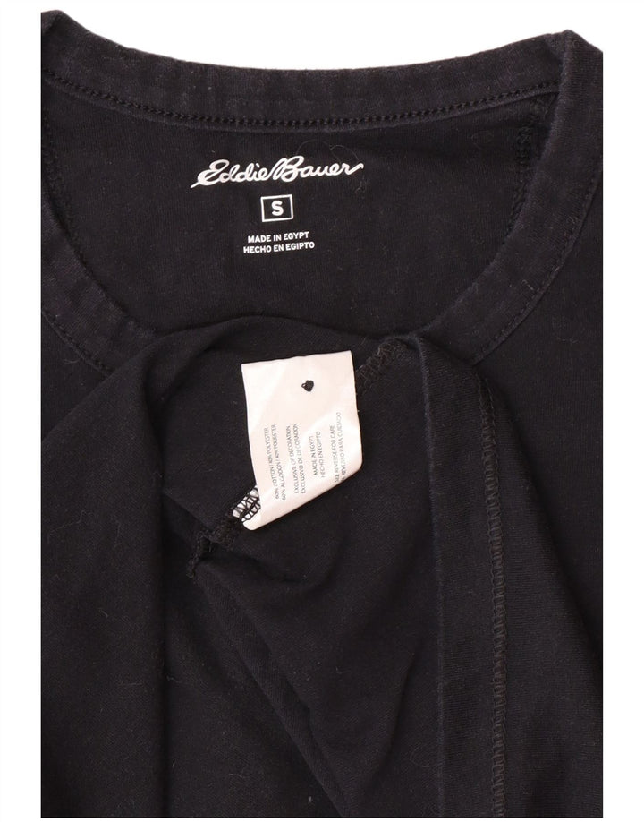 EDDIE BAUER Ανδρικό μπλουζάκι μακρυμάνικο Μικρό Navy Blue βαμβακερό