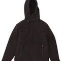 Μπουφάν REEBOK Boys Hooded Windbreaker 10-11 Years Black Polyester