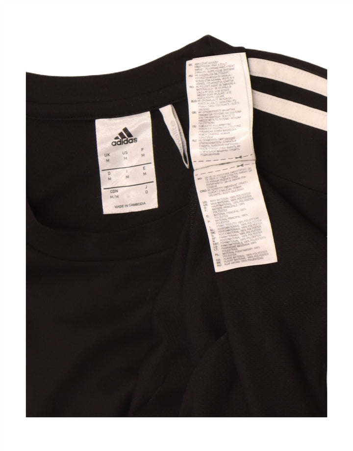 Ανδρικό T-Shirt Climalite Adidas Top Medium Black Polyester