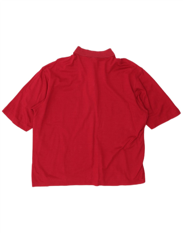 PAUL & SHARK Ανδρικό πουκάμισο πόλο μεγάλο κόκκινο