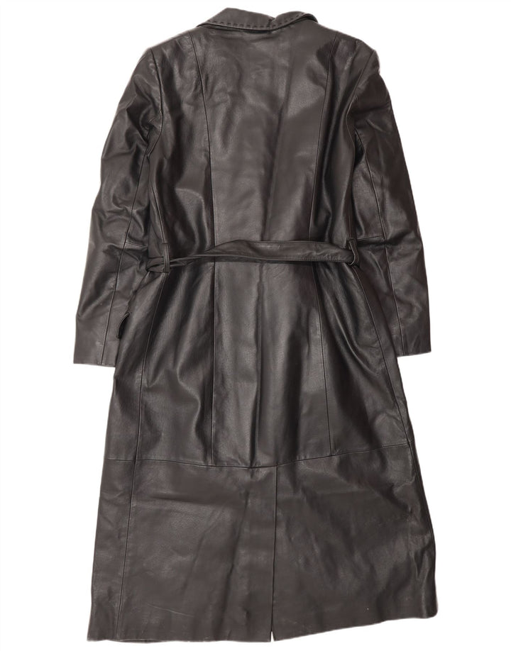 Conbipel Γυναικείο Δερμάτινο Παλτό IT 44 Medium Black Leather