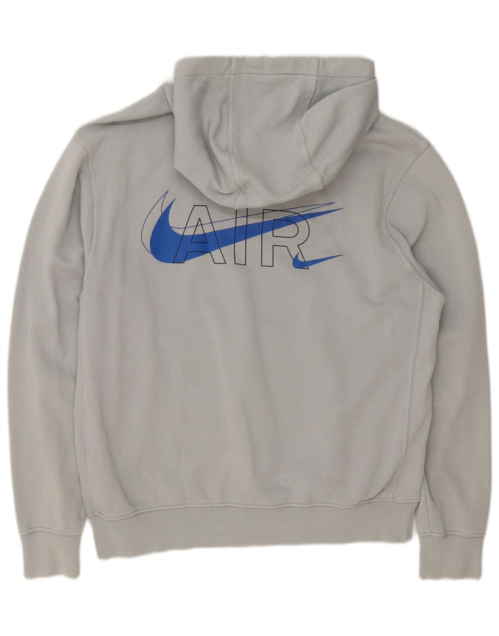 Ανδρικό γραφικό φούτερ Nike, μεγάλο γκρι βαμβακερό
