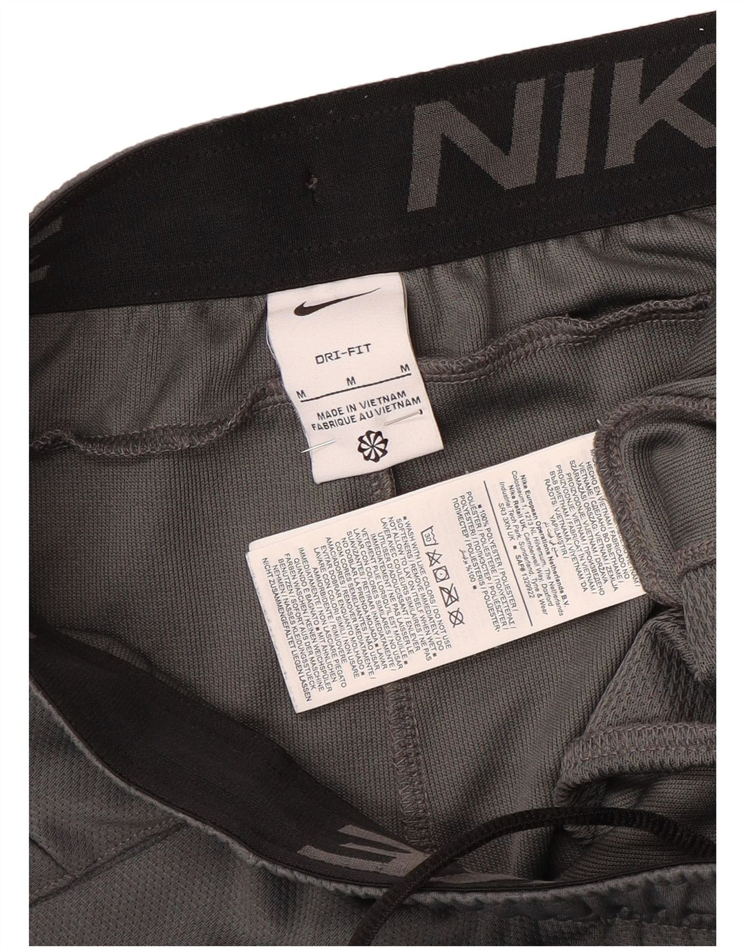 Ανδρικά σορτς Nike Dri Fit με μεσαίο γκρι χρώμα, πολυεστέρας