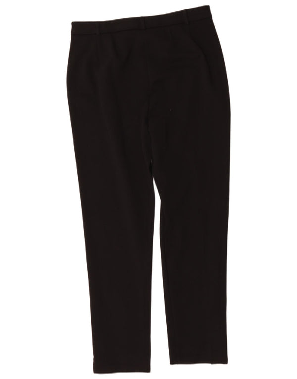 Marks & Spencer Γυναικεία Ψηλόμεση Παντελόνι UK 14 Large W32 L29 Μαύρο