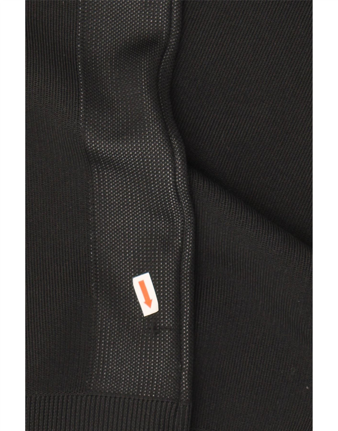 ADIDAS Mens Sweatshirt Jumper Medium Black Colourblock Polyester Vintage Adidas and Second-Hand Adidas from Messina Hembry 