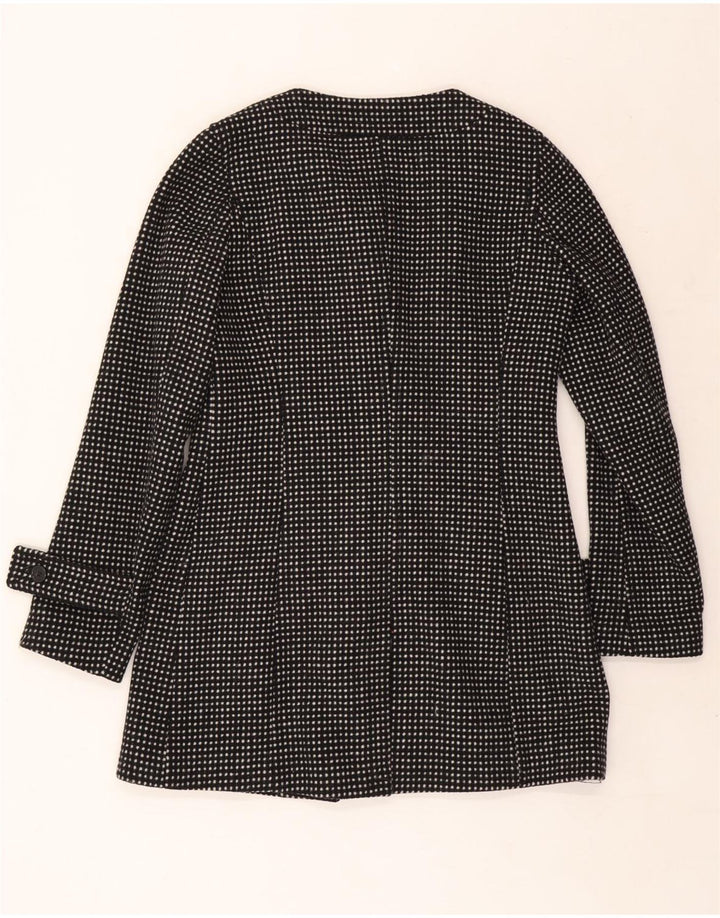 Phard Γυναικείο Πανωφόρι UK 12 Medium Black Spotted Polyester