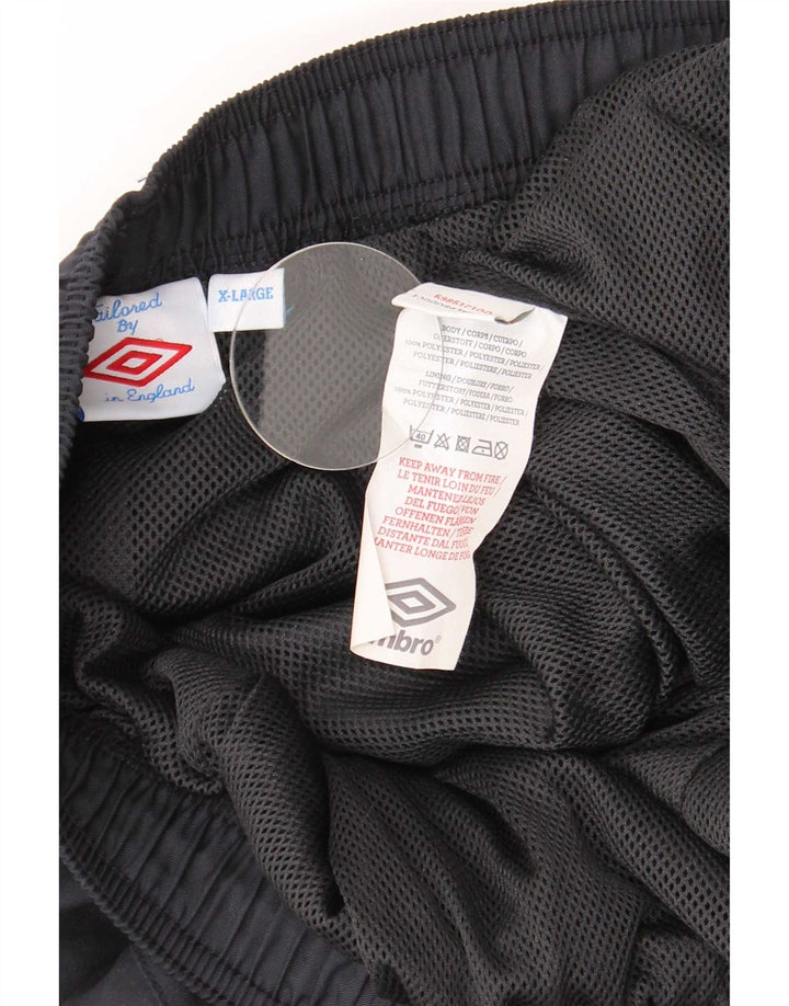 Ανδρική φόρμα Umbro Παντελόνι XL Μαύρο Πολυεστέρα