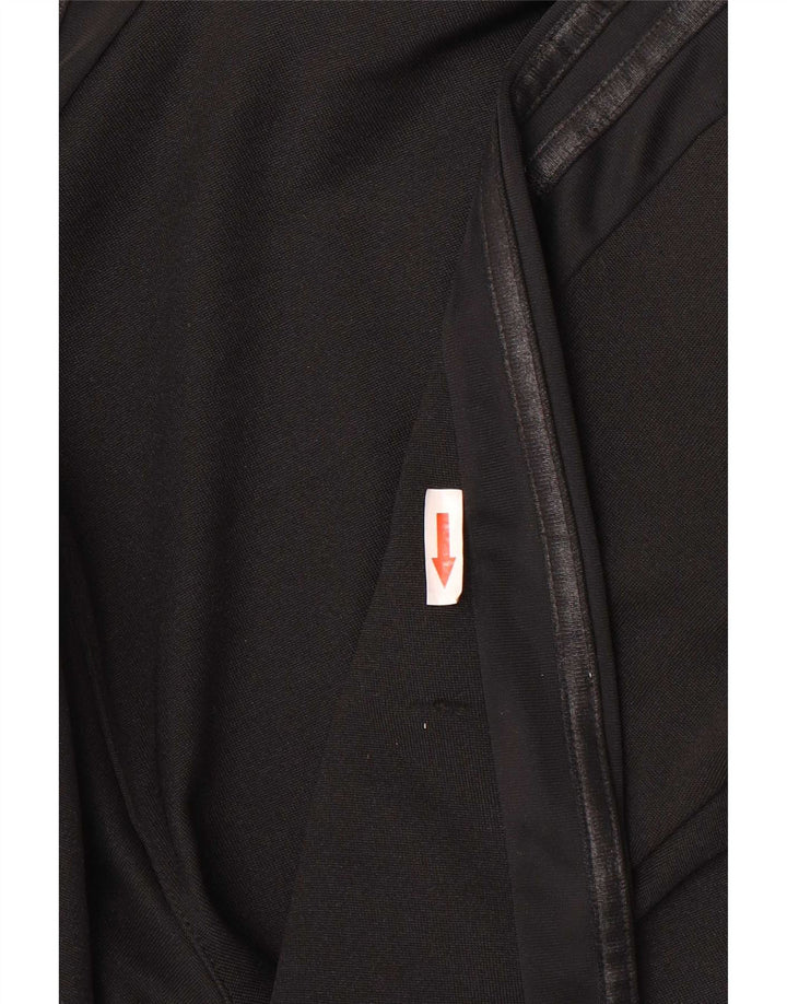 Adidas Ανδρικό γραφικό κουκούλα Jumper XS Μαύρο Πολυεστέρας
