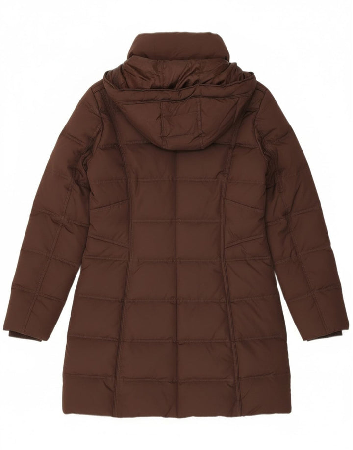 EDC Γυναικείο παλτό με κουκούλα με επένδυση UK 14 Μεσαίο καφέ πολυεστέρας