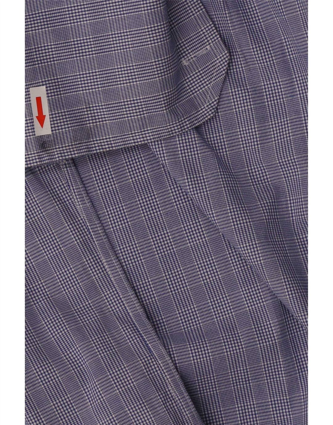 Ανδρικό επίσημο πουκάμισο Tommy Hilfiger, μέγεθος 15 1/2 Medium Blue Houndstooth