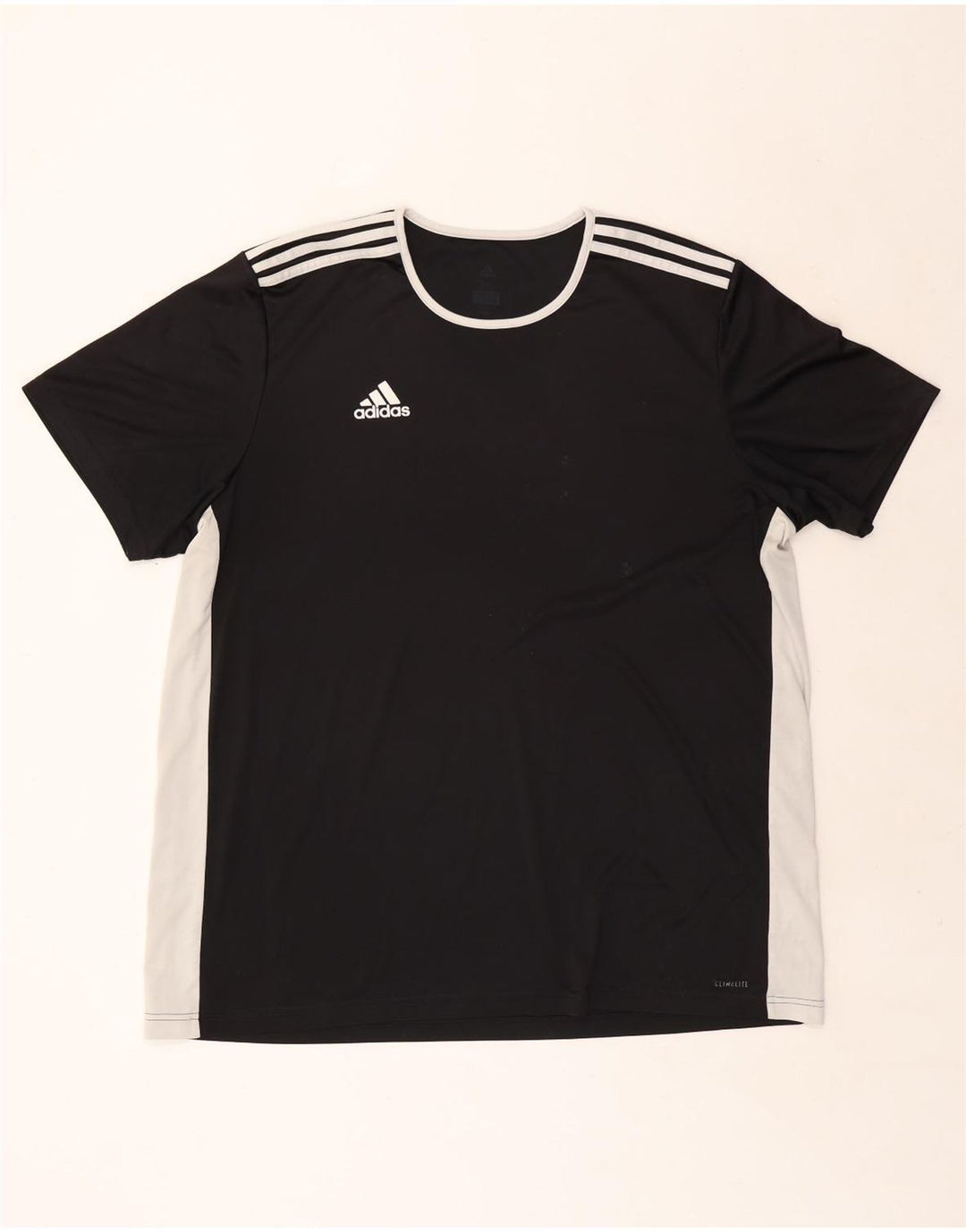 Ανδρικό T-Shirt Climalite ADIDAS Top 2XL Black Colourblock