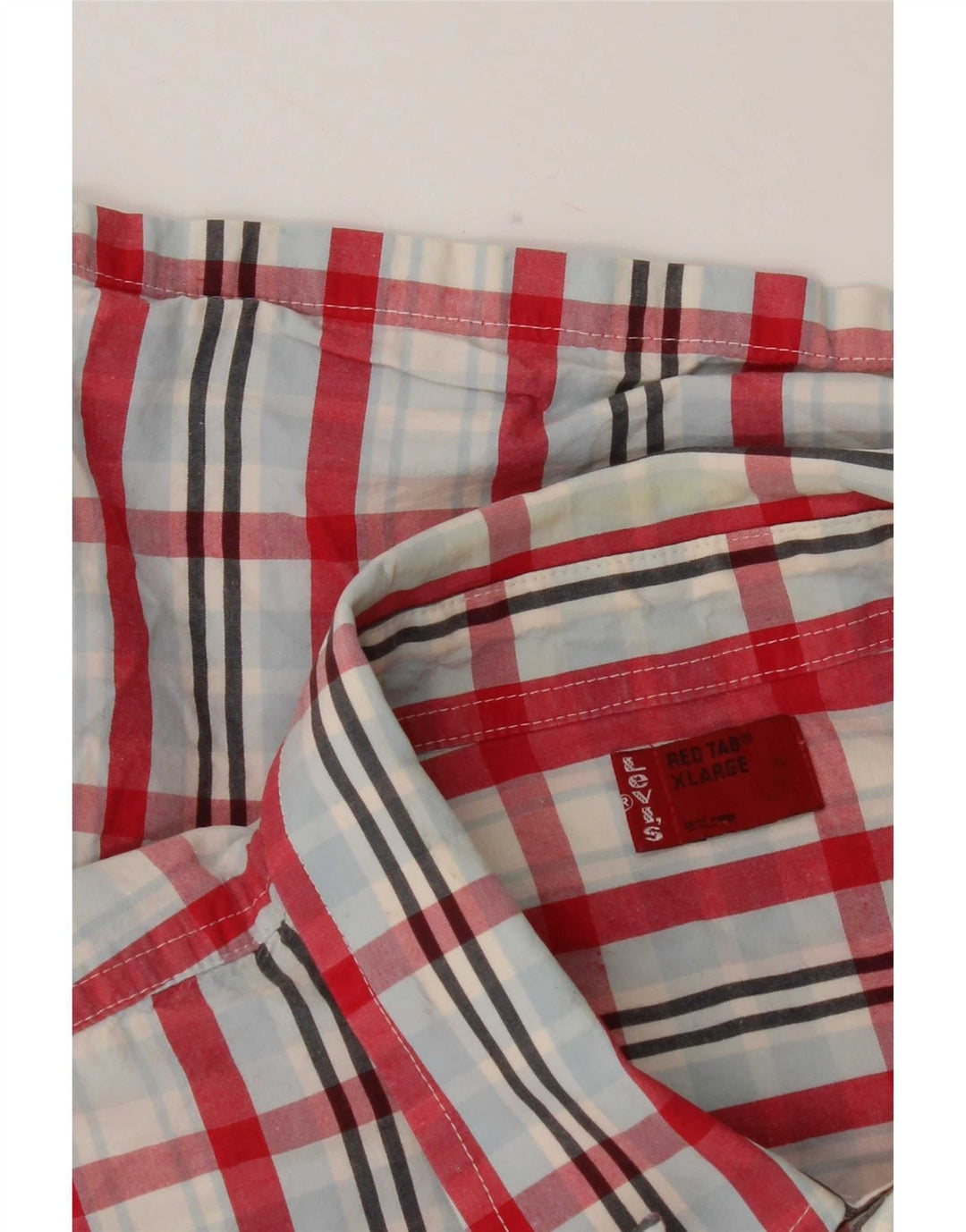 Ανδρικό κοντομάνικο πουκάμισο Levi's XL πολύχρωμο καρό