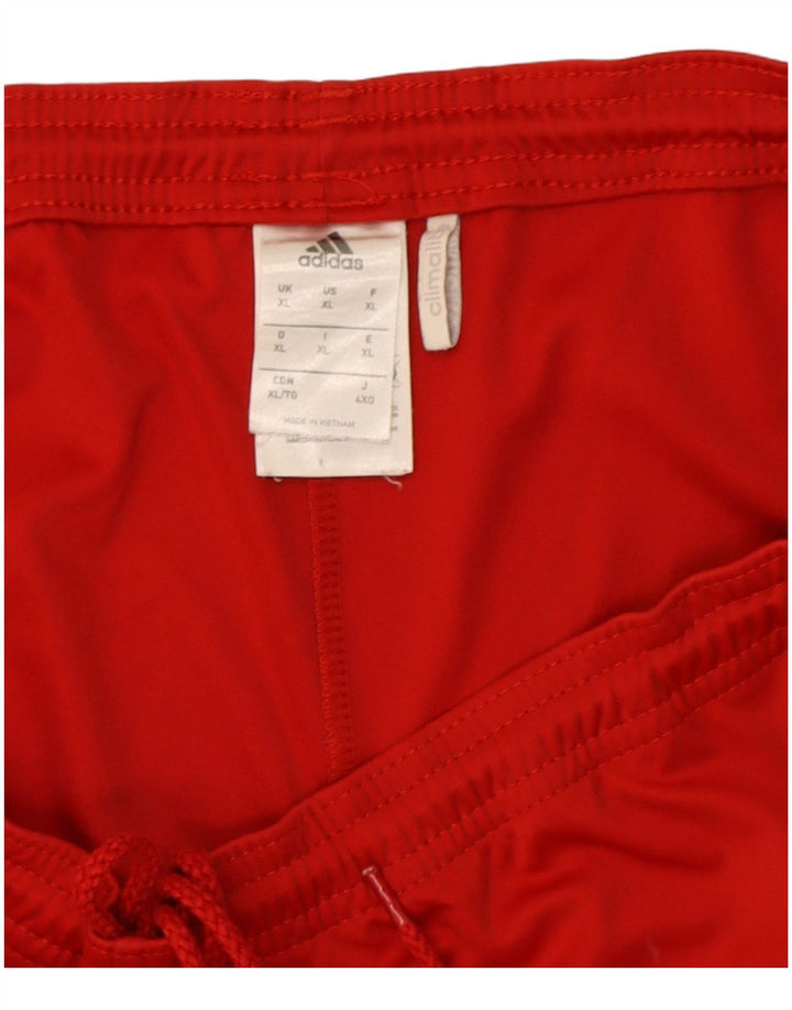 Ανδρικό αθλητικό σορτς Adidas Climalite XL Red Polyester