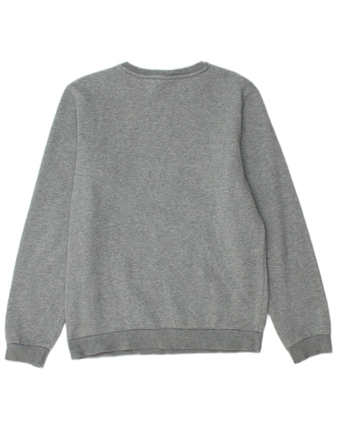 Puma Boys Graphic Φούτερ Jumper 15-16 Years Grey Flecked