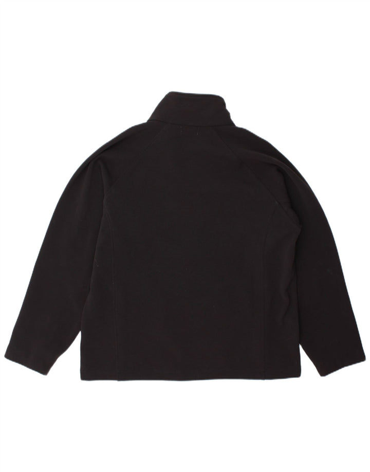 Kappa Γυναικεία φόρμα Top Jacket UK 18 XL Μαύρο Πολυεστέρας