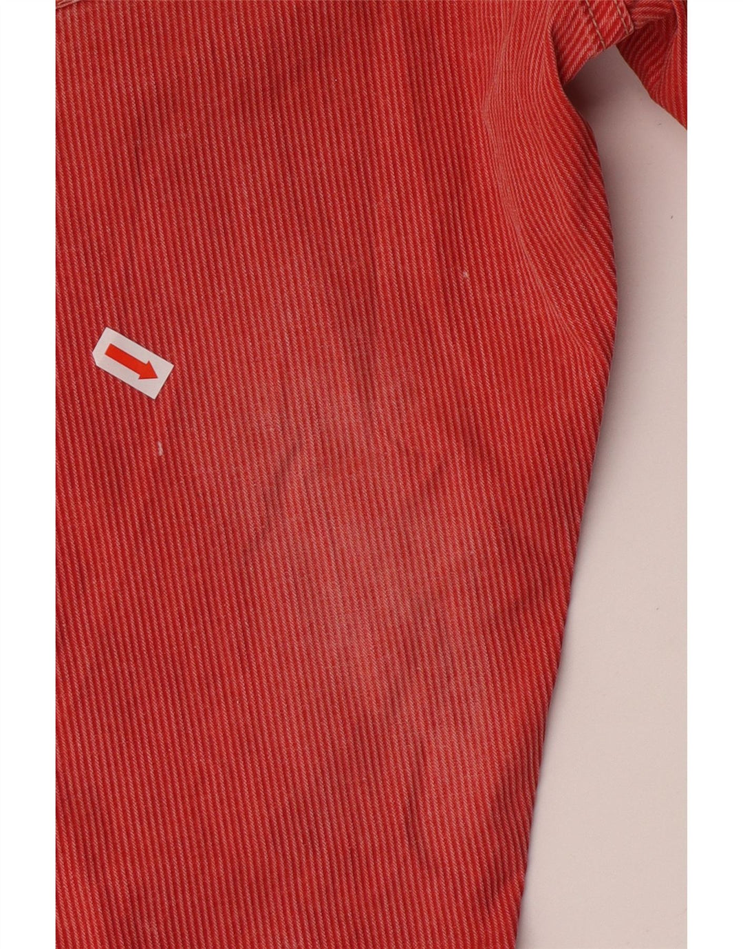 JECKERSON Mens Straight Corduroy Trousers W32 L33 Red