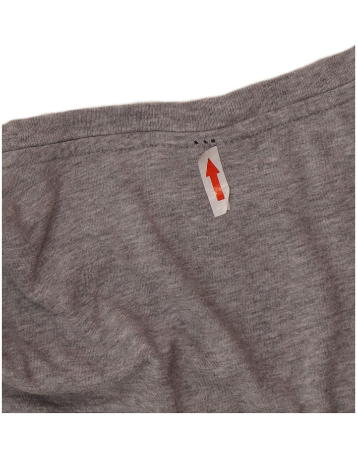 Ανδρικό μπλουζάκι Champion Rochester Graphic Top μεγάλο γκρι βαμβακερό