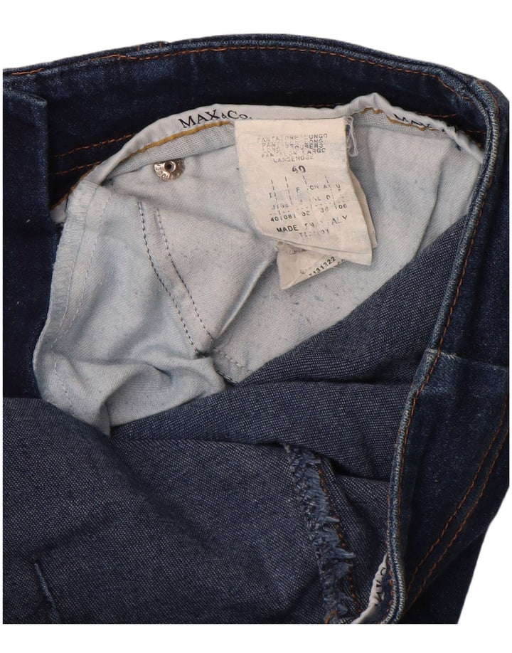Max & Co. Γυναικεία Slim Jeans UK 8 Small W26 L32 Blue Cotton