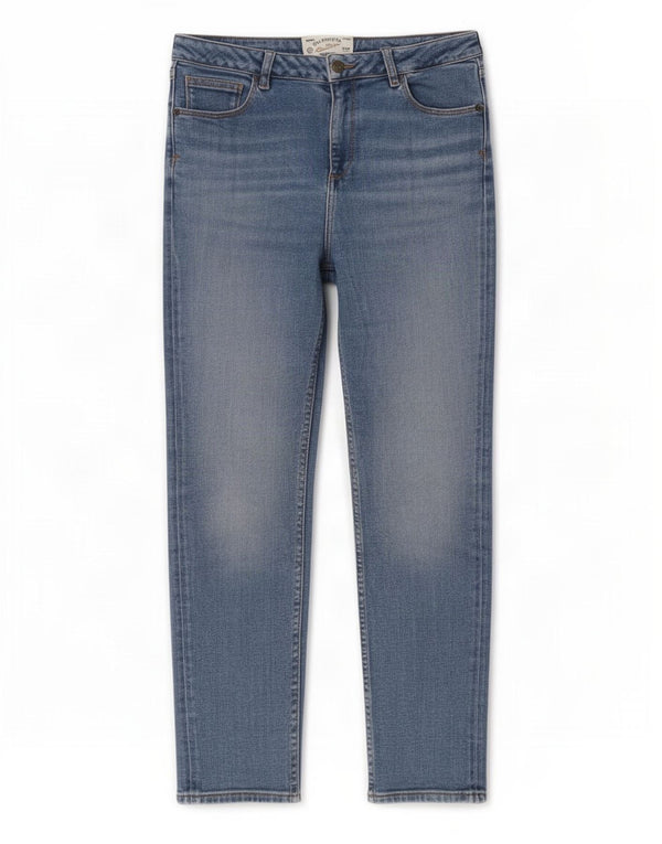 Fat Face Γυναικεία Sway Slim Jeans UK 12 Medium W30 L27 Blue Cotton