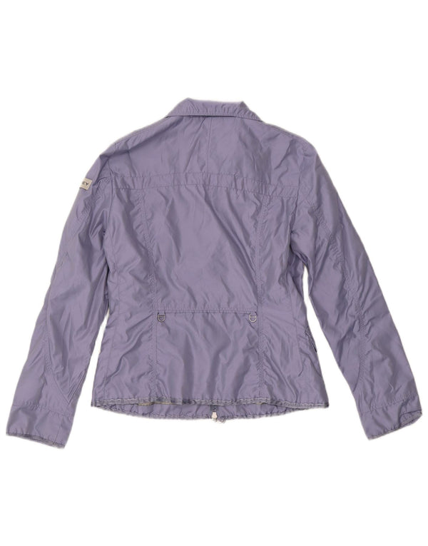 PEUTEREY Γυναικείο Utility Jacket UK 12 Medium Purple Nylon