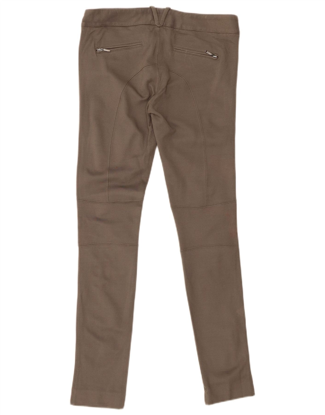 MASSIMO DUTTI Γυναικείο Skinny Casual Παντελόνι EU 36 XS W26 L29 Khaki Modal