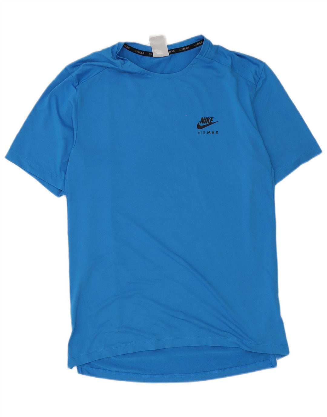 Ανδρικό γραφικό μπλουζάκι Nike, μικρό μπλε πολυεστέρας