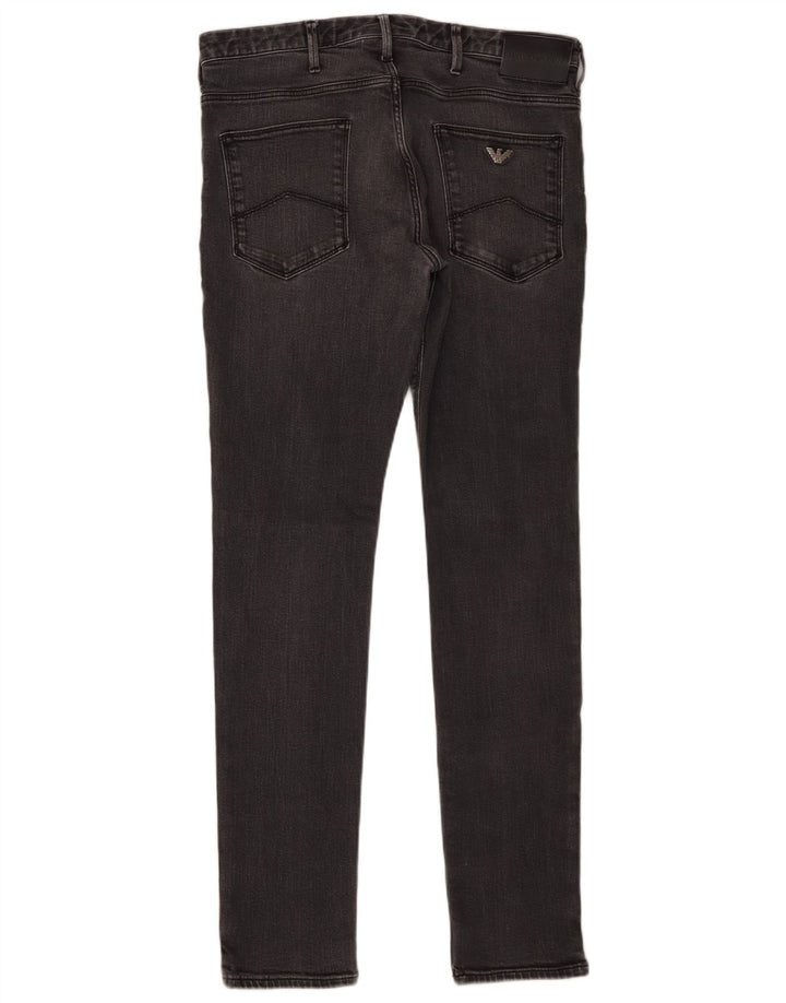 Emporio Armani Ανδρικό Slim Jeans W32 L32 Γκρι
