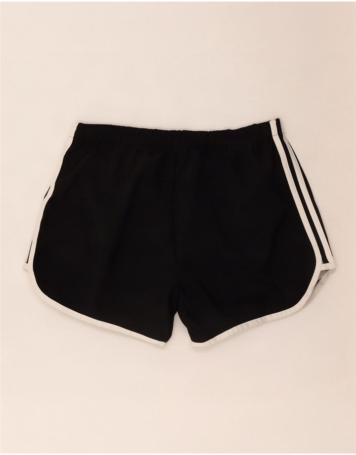 Γυναικείο αθλητικό σορτς Adidas Climalite UK 14 μεσαίο μαύρο πολυεστέρα